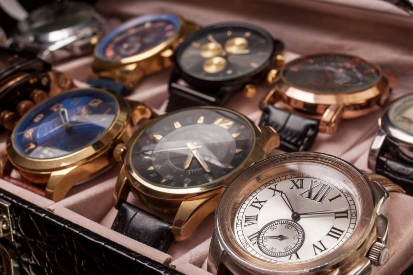 Coffret de montres de luxe